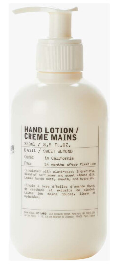 Le Labo Basil / Sweet Almond Hand Lotion 250 ml Le Labo Basil / Sweet Almond Hand Lotion 250 ml