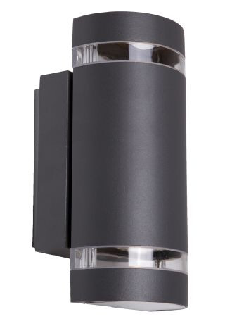 Easyform Focus Veggarmatur 2x4W LED dimmbar Svart Belysning