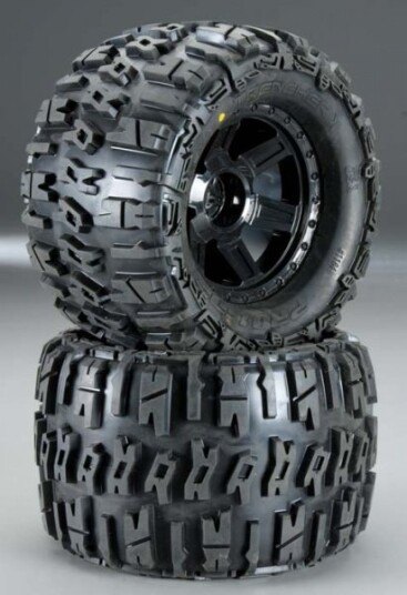 Pro-Line 118411 Trencher 3.8" Mounted Front/Rear All-Terrain Pro-Line 118411 Trencher 3.8" Mounted Front/Rear All-Terrain