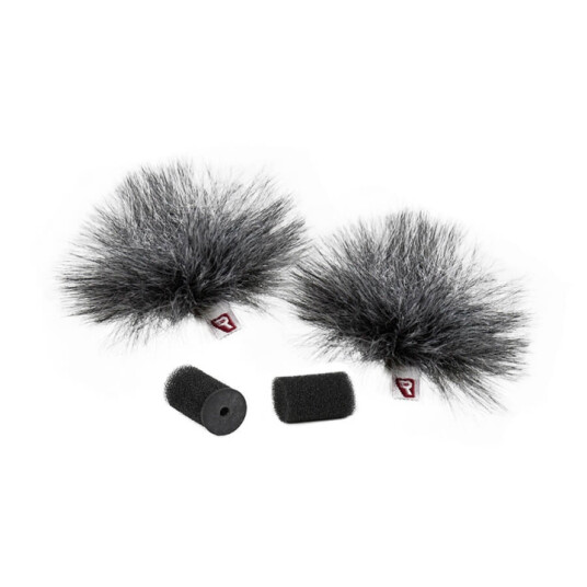 Rycote Windjammer Lavalier Ristretto Pair Grey
