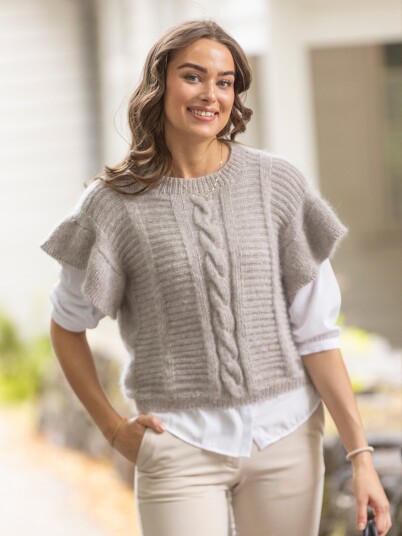 Viking Garn 2425 5 Vivianne Vest Viking Garn 2425 5 Vivianne Vest