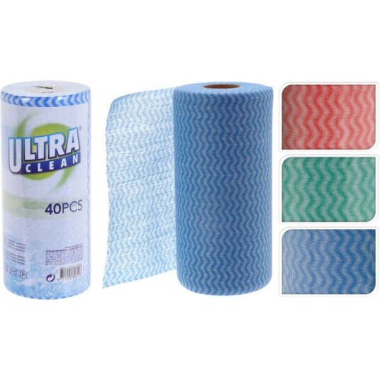 Maxi Import Klut på rull 20x40cm 40ark Maxi Import Klut på rull 20x40cm 40ark