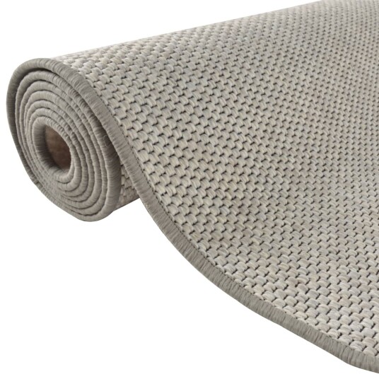 vidaXL Teppeløper sisal-utseende gråbrun 50x250 cm