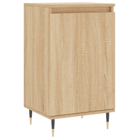vidaXL Skjenker 2 stk sonoma eik 40x35x70 cm konstruert tre