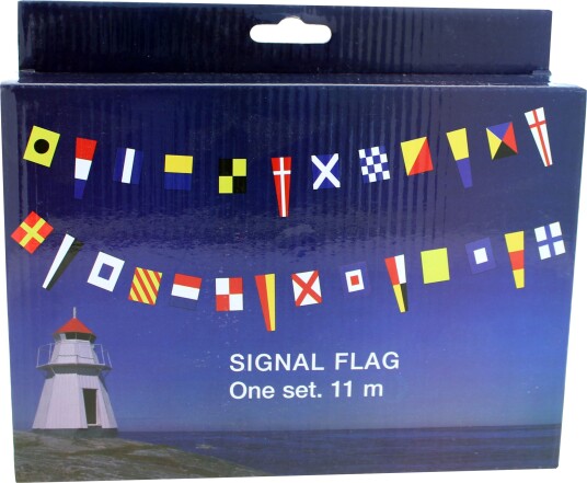 Signalflagg på lengde 36 flagg