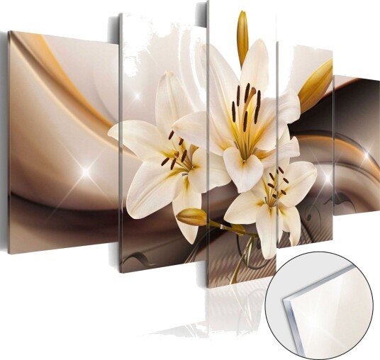 Bilde På Akryl Shiny Lily 100x50 Artgeist sp. z o. o.