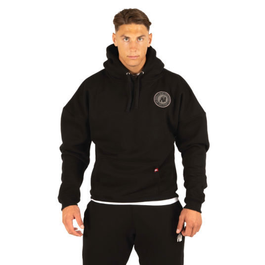Gorilla Wear Jordan Oversized Hoodie Svart Large