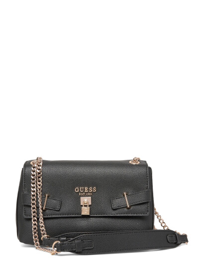 GUESS Yesba Convertible Xbody Flap Black ONE SIZE GUESS Yesba Convertible Xbody Flap Black ONE SIZE