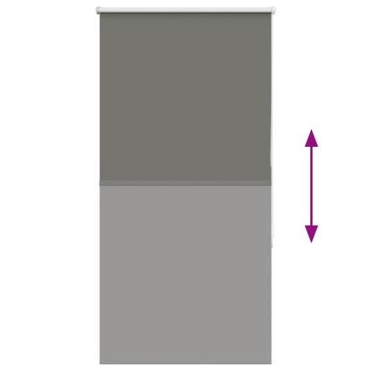  Rullegardin lystette 75x130 cm stoff bredde 70,7 cm polyester 8721158321855