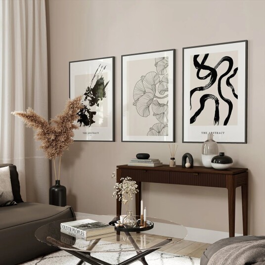 Elegant Abstract Art Display Plakat Plakat / 40x50cm
