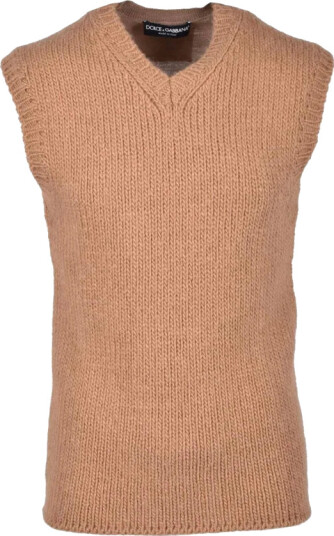 Dolce & Gabbana Herre Strikkevarer Brun L,