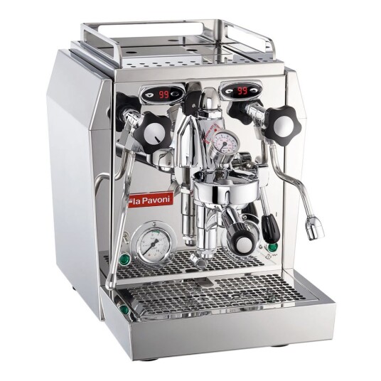 La Pavoni Botticelli guru manuell kaffemaskin 1520W rustfri La Pavoni Botticelli guru manuell kaffemaskin 1520W rustfri