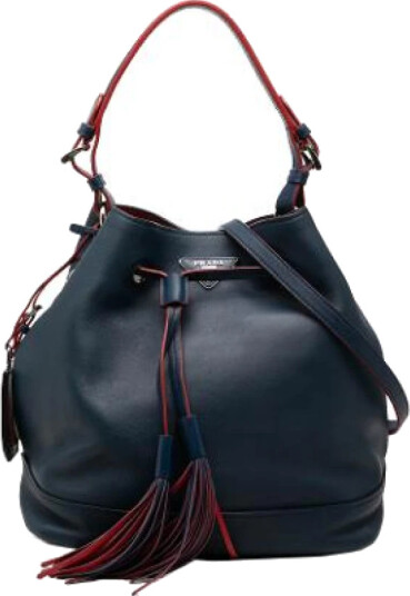 Prada Vintage Dame Blå Prada Vintage Dame Blå