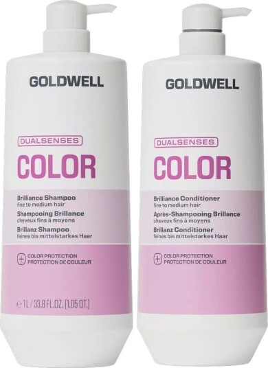 Goldwell Dualsenses Color Bundle Brilliance Shampoo 1000 ml & Conditio