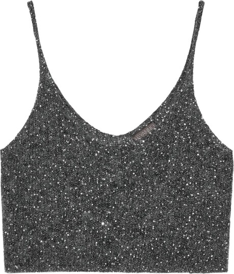 Heyanno Mmhvenetia Knit Top   Silver   XS/S
