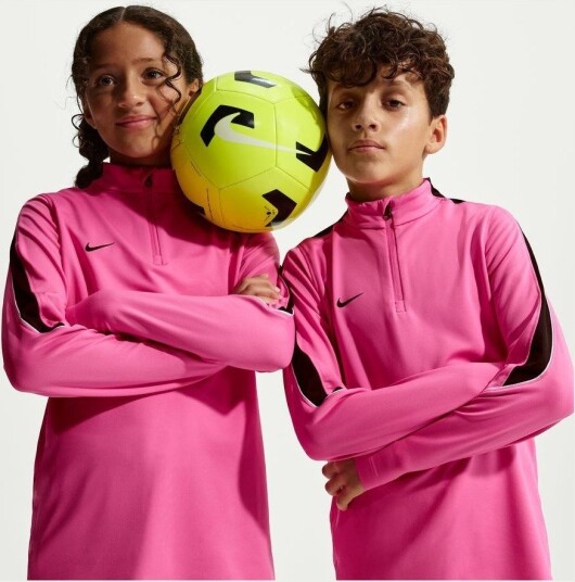 Nike Treningsskjorte Dri fit Strike   Rosa/svart Barn størrelse L: 147 158 cm