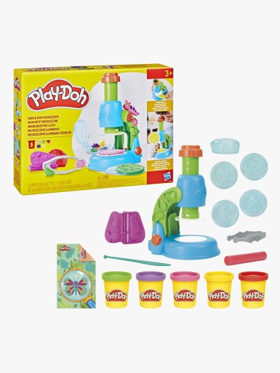 Play Doh Light & Look Microscope Playset