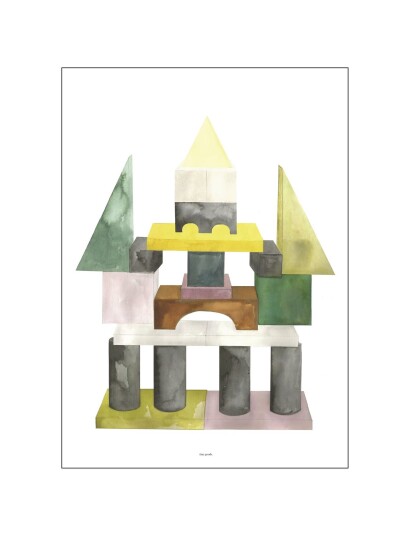 Poster & Frame Store Klosser Multi Patterned 50x70cm