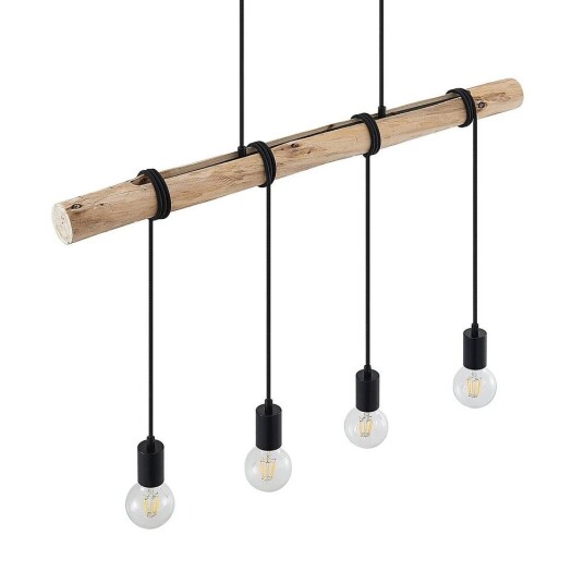 Lindby Ferris tre-hengelampe, 4 lyskilder