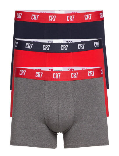 CR7 Cr7 Basic, Trunk, 3-Pack - Multi/patterned - XL CR7 Cr7 Basic, Trunk, 3-Pack - Multi/patterned - XL