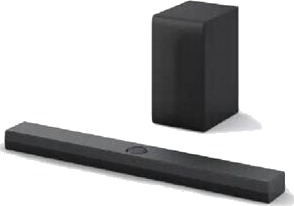 LG S70TY 3.1.1 Kanaler Lydplanke med Dolby Atmos og Bluetooth, Svart