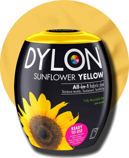 Dylon Pod All in 1 Tekstilfarge Sunflower Yellow