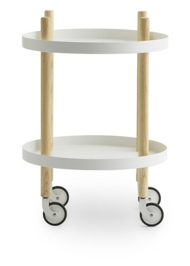Normann Copenhagen Blokk bord Ø45 cm Hvit