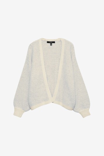 Vero Moda   Kardigan vmLovely LS Open Cardigan   Grå