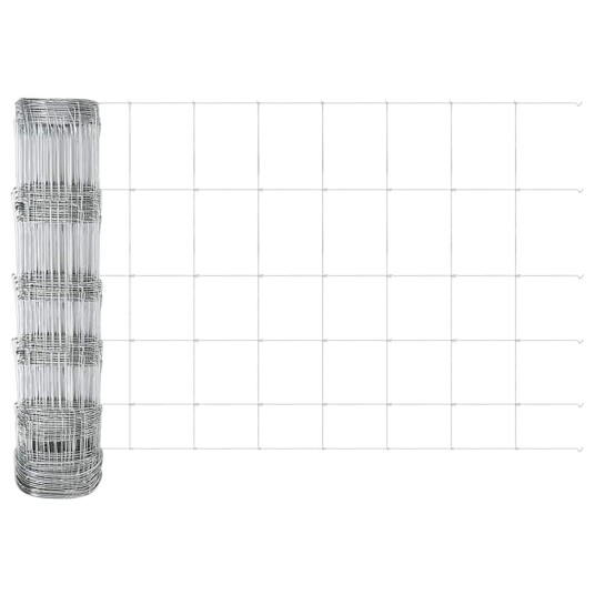 Feltgjerde 0.8x10 m Galvanisert Stål
