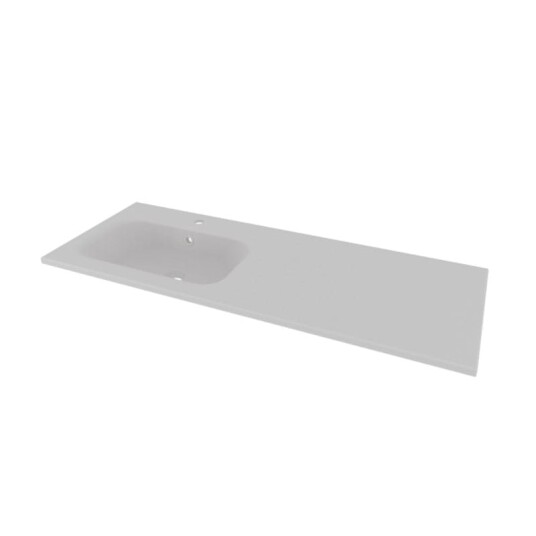 Svedbergs Sel Møbel B60-120cm Hvit Matt 120cm Venstre