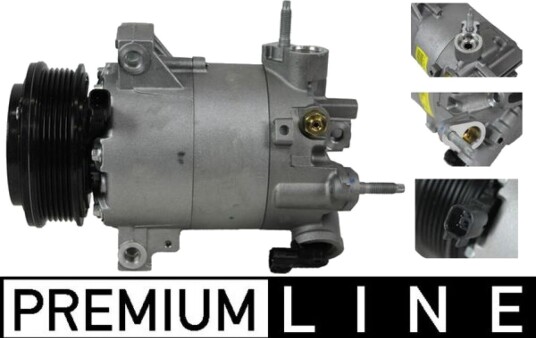 AC kompressor MAHLE ORIGINAL ACP 551 000P