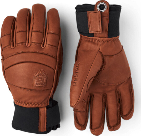 Hestra Fall Line 5-Finger 9, Brown/Brown