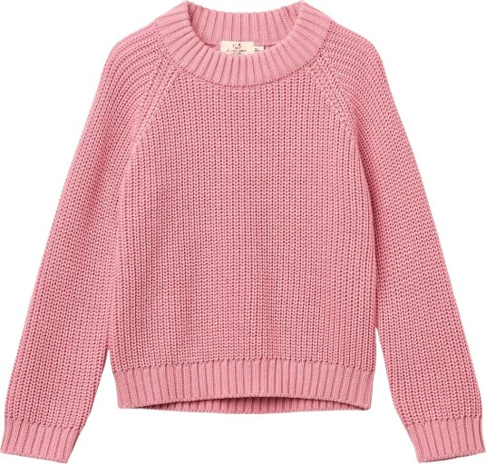 Copenhagen Colors Knitted Classic Rib Sweater   BLOSSOM PINK   116