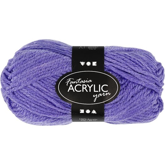 Creativ Company Akrylgarn  Fantasia 80 m 50 g/1 nst