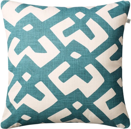 Chhatwal & Jonsson - Dadra Outdoor Cushion - Heaven Blue/off White - Utendørs Puter Og Dyner Chhatwal & Jonsson - Dadra Outdoor Cushion - Heaven Blue/off White - Utendørs Puter Og Dyner