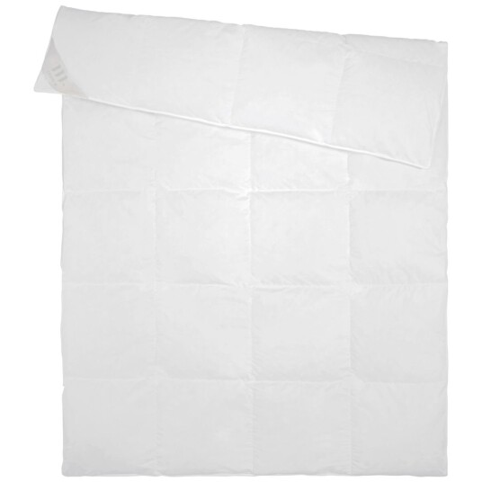ERWIN M. Dyne Apollo dun/fjær 240x260 cm (BxL) Hvit