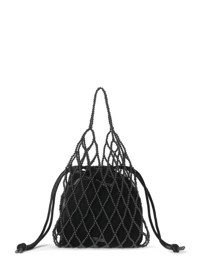 DAY ET Day Pearly Velvet Shoulder - Black - ONE SIZE