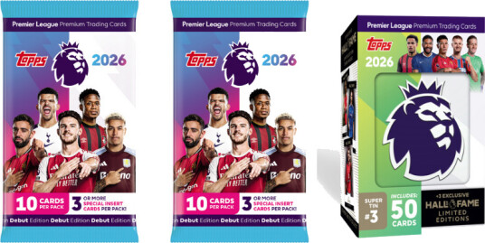 Topps Premier League 2026 Boosterpakke