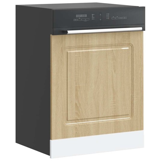  Oppvaskmaskin panel sonoma eik 60x1,5x67 cm konstruert tre 8721158420060