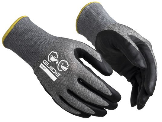 Guide Gloves 9505 Hanske nitrildyppet kuttbeskyttelse C oljegrep 7 Klær