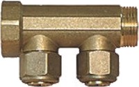 3/4 Ford.Rør 2X1/2 Studse 15 Mm. Cc35
