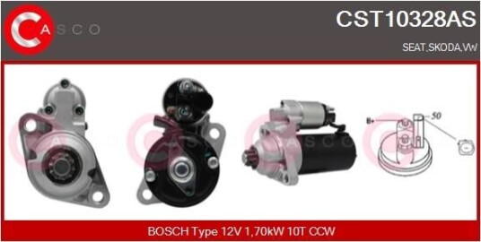 Starter CASCO CST10328AS Starter CASCO CST10328AS