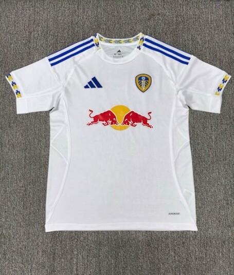 25-26 Leeds United FC Hjemmedrakt Fotball T-skjorte S-2XL Hjemme-XF26- Hjemme XL