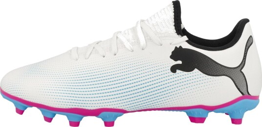 PUMA Future 7 Play FG/AG Fotballsko Hvit 46,5