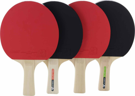 Cornilleau Sport Quattro Bordtennisett ??? 4 racketer, 4 baller Cornilleau Sport Quattro Bordtennisett ??? 4 racketer, 4 baller