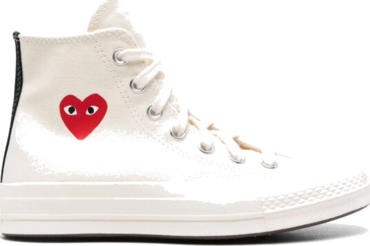 Comme des Garçons Play Herre Sko Beige 41 EU, Comme des Garçons Play Herre Sko Beige 41 EU,