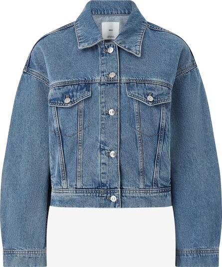 Mango Denim jakke Kika Blå