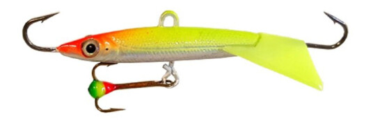 Wiggler Isimu balansepilk, 12 gram, 5 cm - grønn/sølv Wiggler Isimu balansepilk, 12 gram, 5 cm - grønn/sølv