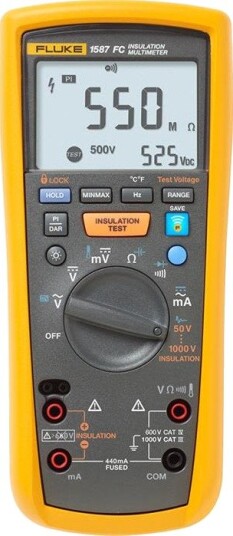 Fluke 1587 Fc Isolasjonsmultimeter