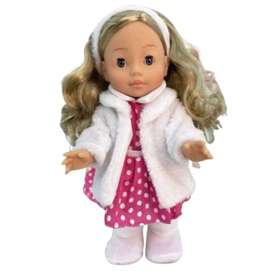 Bambolina Babydukke 33 Cm Molly Gådukke Med Lyd